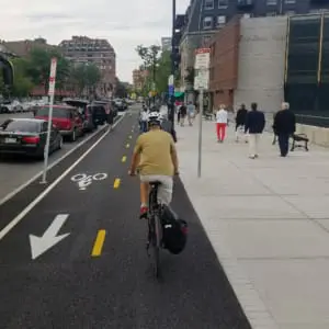 Boston bike path